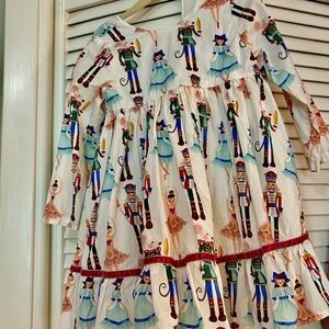 Pink Chicken Toy soldier & ballerina dress